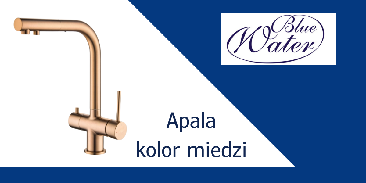 blue water apala miedź