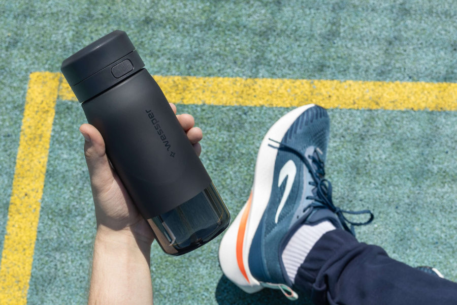 butelka z wymiennym wkładem filtrującym