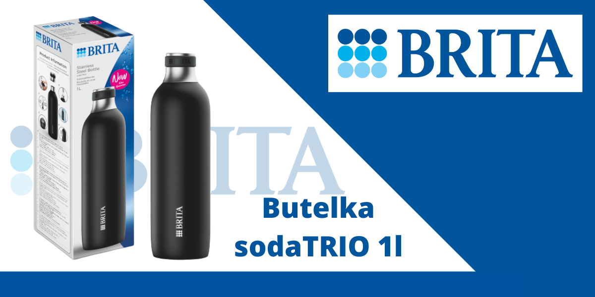 butelka do gazowania wody sodatrio