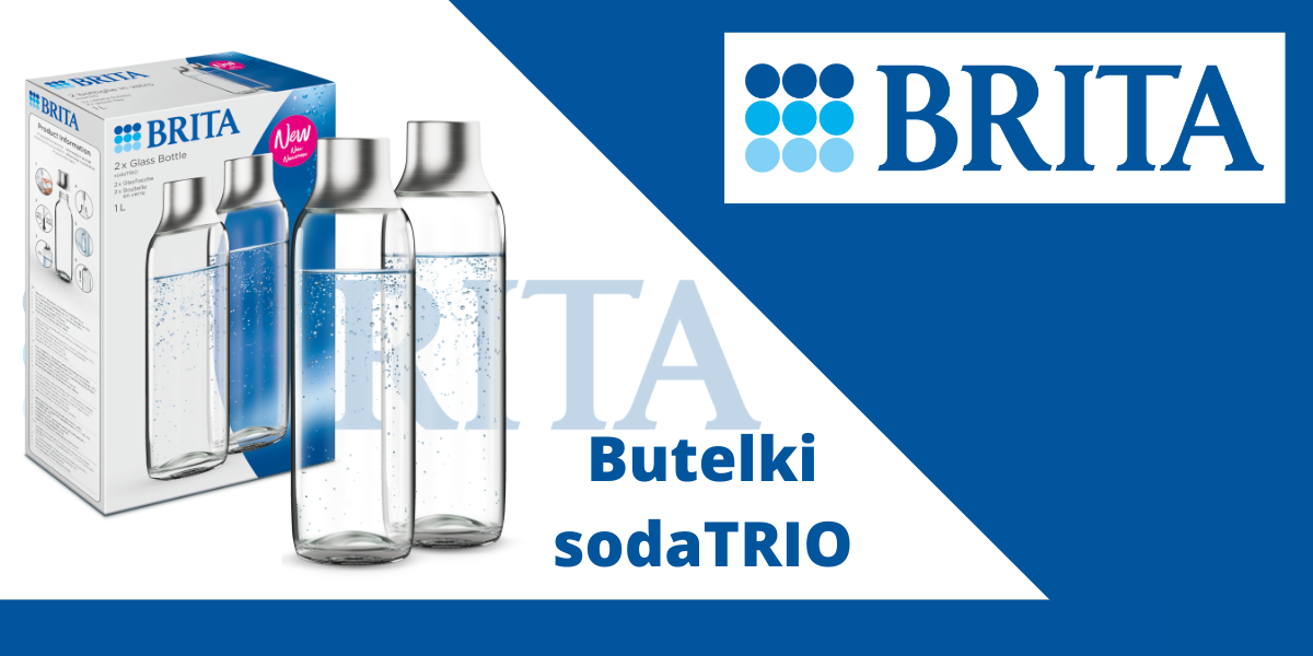 brita sodatrio butelka szklana