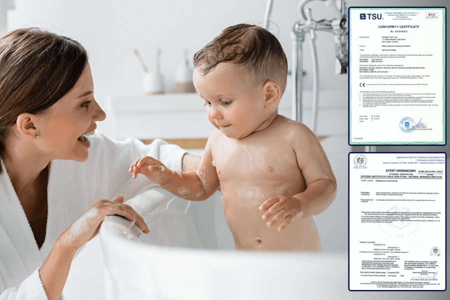 zmiękczacz ecosoft certyfikaty