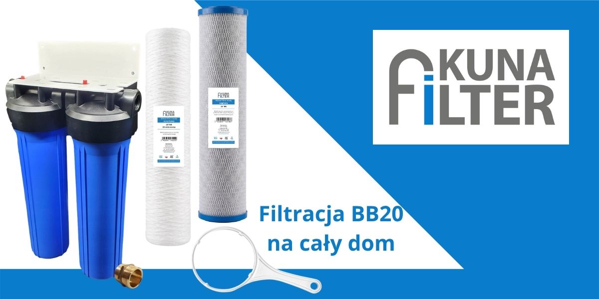 filtracja na cały dom bb20 sznurkowy i węglowy