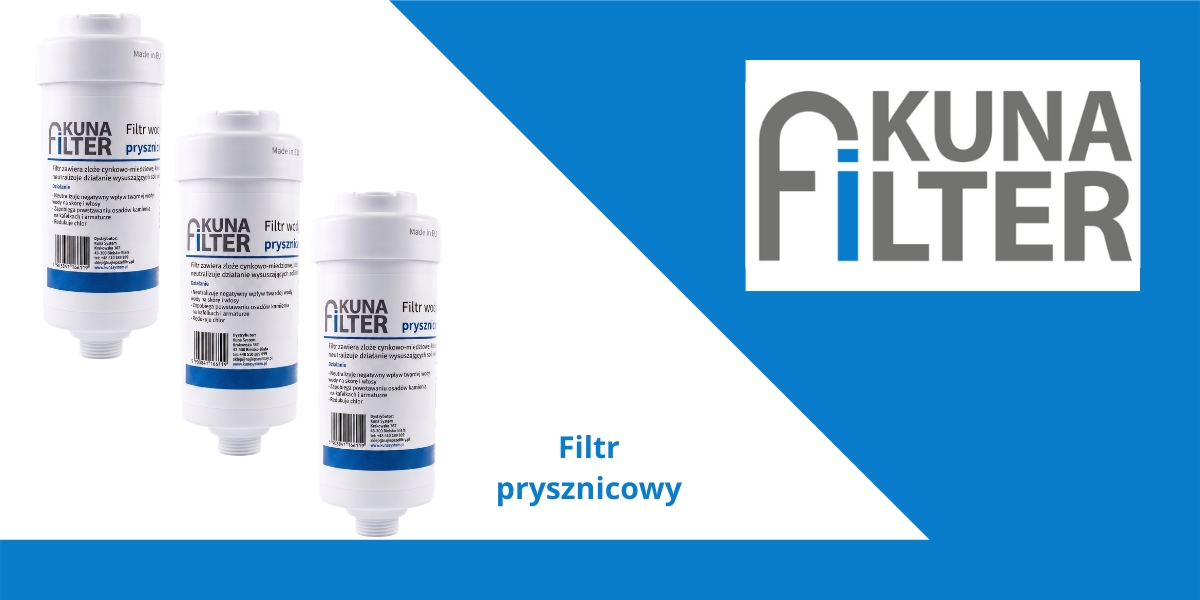 zestaw filtrów prysznicowych kuna filter
