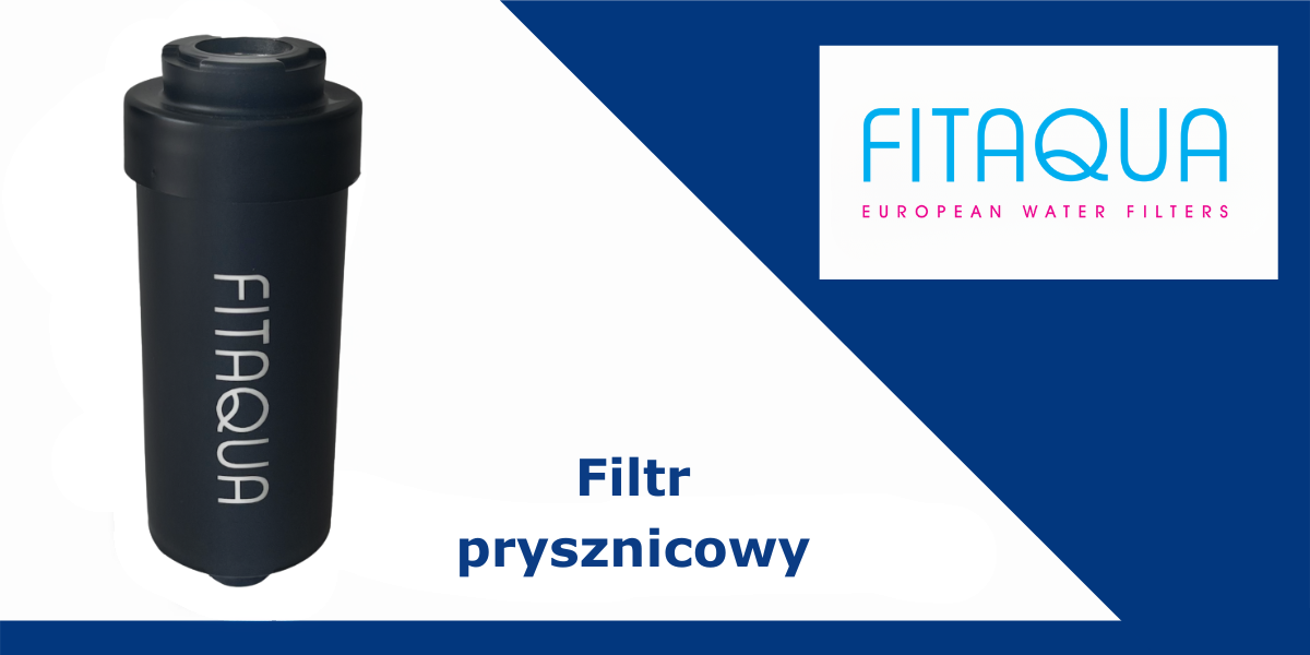 filtr prysznicowy czarny