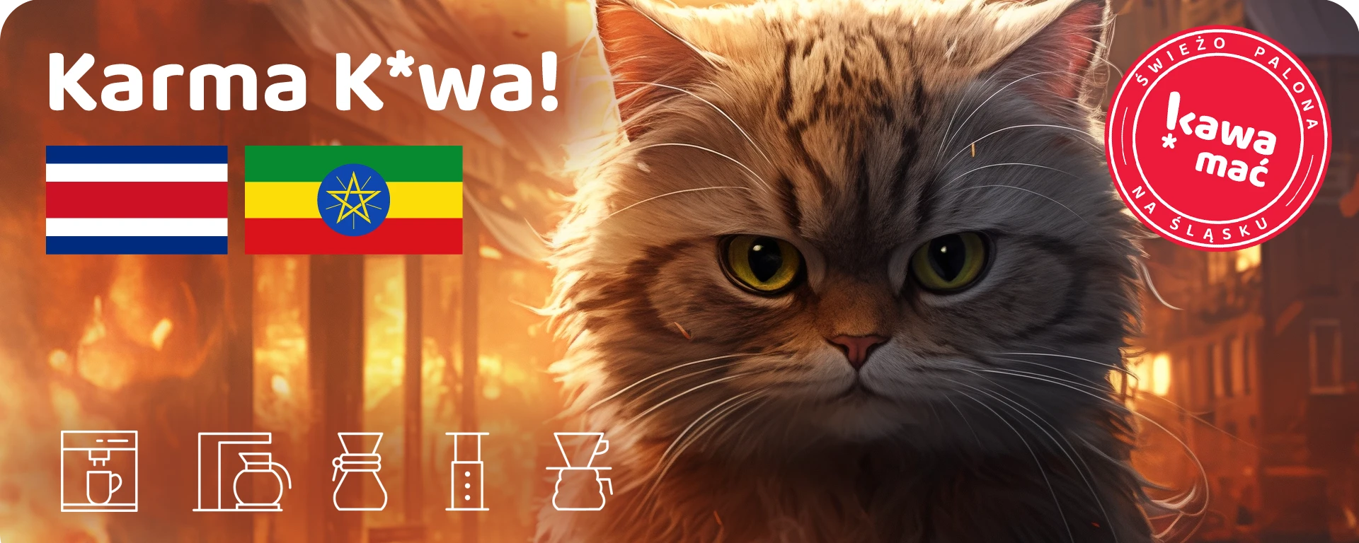 kawa ziarnista o wysokiej kwasowości