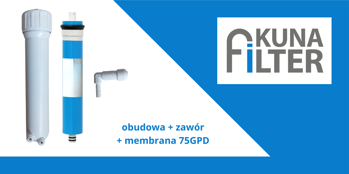 kuna filter obudowa + zawór + membrana