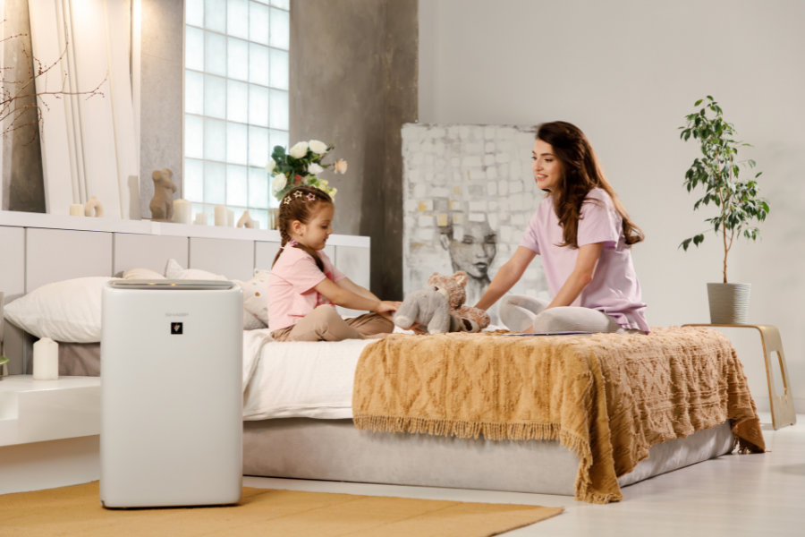 oczyszczacz powietrza do sypialni
