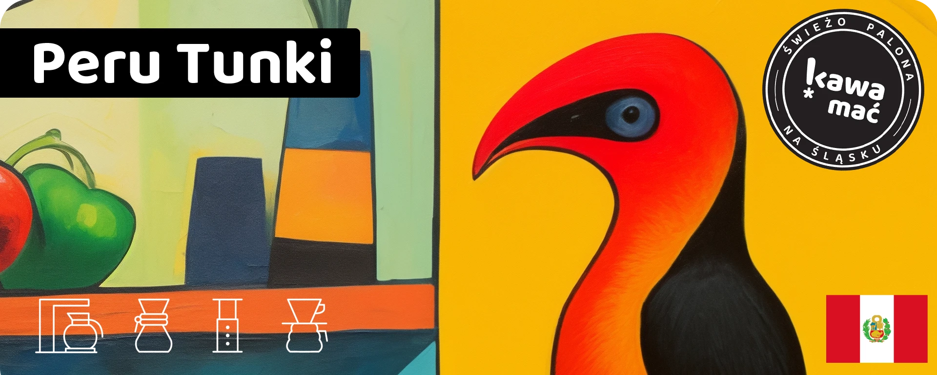 kawa ziarnista na dripa