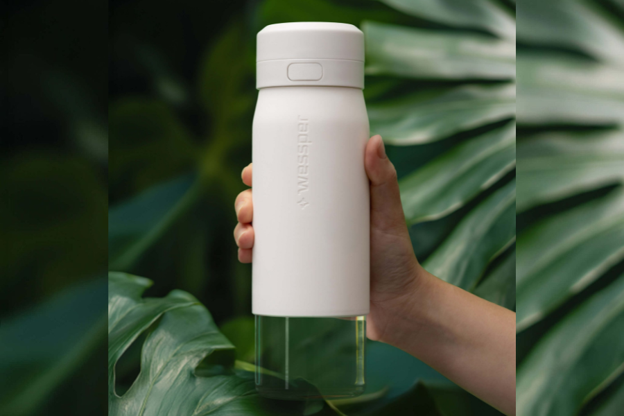wessper 500 ml biała butelka na wodę