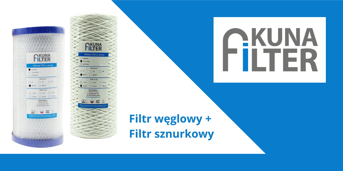 sznukrowy filtr, węglowy filtr