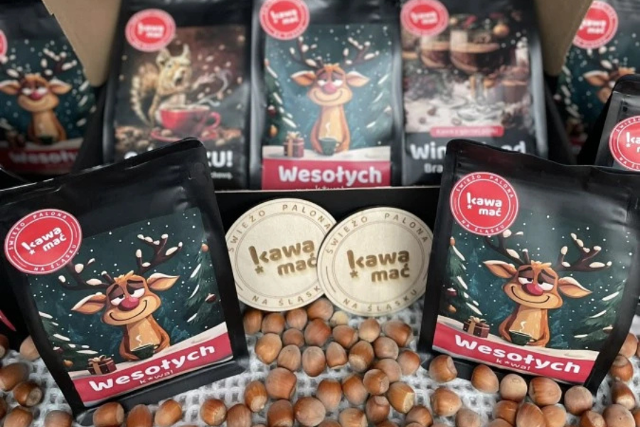 kawa pachnąca świętami