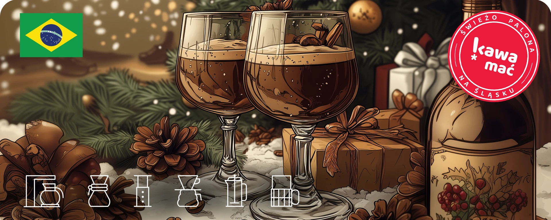 kawa w ziarnach speciality brazylia