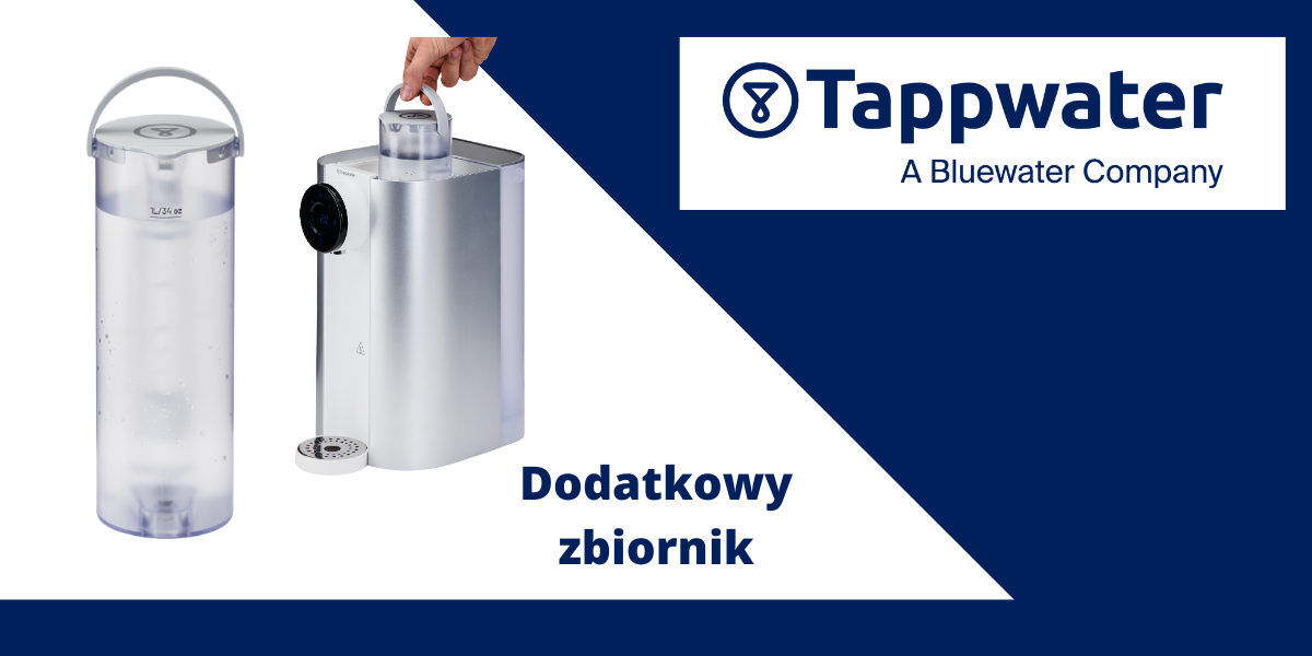 wymienny zbiornik na czystą wodę tappwater
