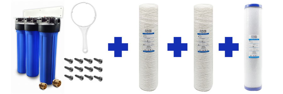 zestaw filtrów na cały dom