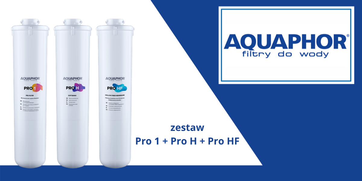 zestaw wkładów Pro 1 + Pro H + Pro HF