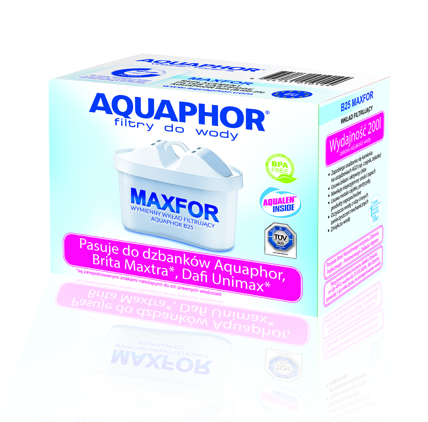 Wkład do dzbanka maxfor b 25