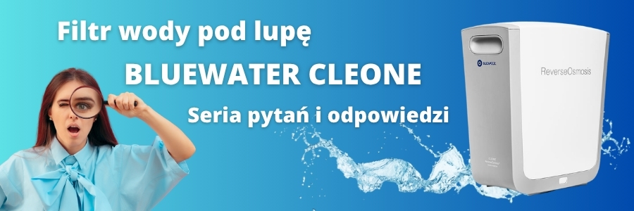 Bluewater Cleone pytania i odpowiedzi na temat filtra do wody.